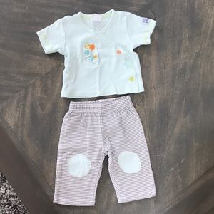Boutique baby outfit, gender neutral